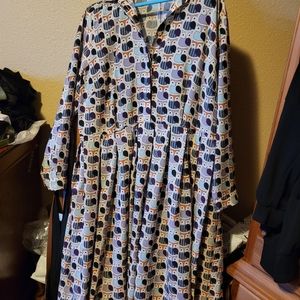 Eloquii Owl Dress